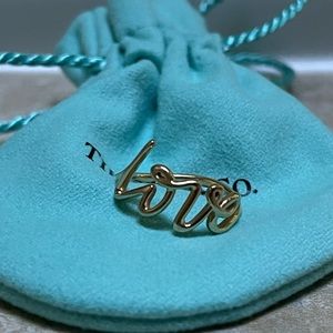 Authentic Tiffany & Co Love Ring (rosegold)